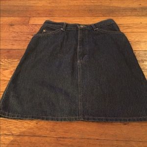 Vintage 1980’s Lee Denim Mini Skirt